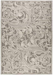 Nourison Graphic Illusions GIL01 Grey Camel